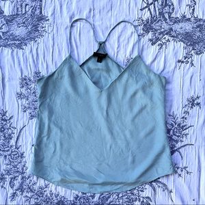J. Crew aqua strappy cami